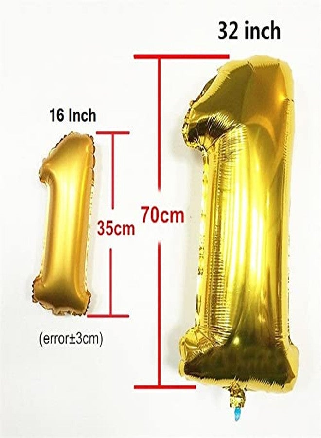 Balloonistics Gold Balloon Number for Party Decoration Choose Numbers Make Your Own Custom Numbers for Party with 16 inch Golden Color Foil Numbers (Number 28) - Image 3